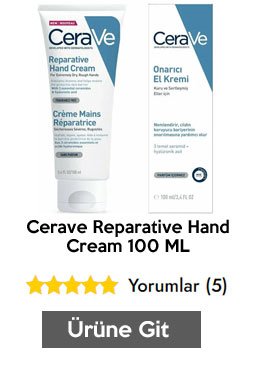 Cerave Reparative Hand Cream 100 ml Nemlendirici El Kremi
