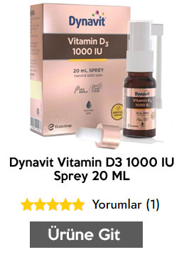 Dynavit Vitamin D3 1000 IU Sprey 20 ML
