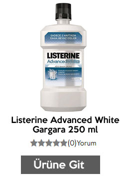 Listerine Advanced White Gargara 250 ml
