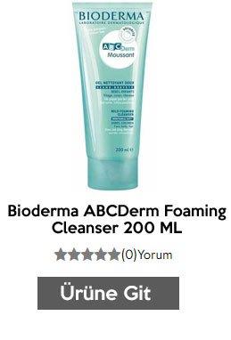 Bioderma ABCDerm Foaming Cleanser 200 ML
