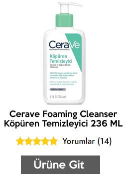 Cerave Foaming Cleanser Köpüren Temizleyici 236 ML

