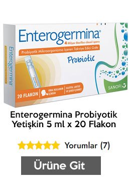 Enterogermina Probiyotik Yetişkin 5 ml x 20 Flakon

