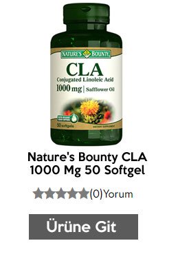 Nature's Bounty CLA 1000 Mg 50 Softgel
