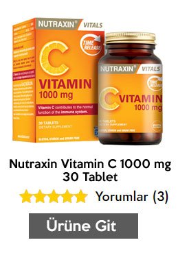 Nutraxin Vitamin C 1000 mg 30 Tablet
