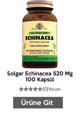 Solgar Echinacea 520 Mg 100 Kapsül

