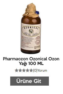 Pharmaozon Ozonical Ozon Yağı 100 ML
