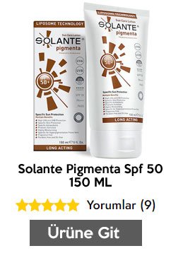 Solante Pigmenta Spf 50 150 ML
