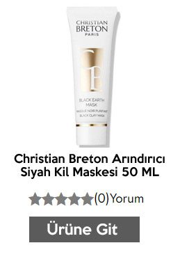 Christian Breton Arındırıcı Siyah Kil Maskesi 50 ML

