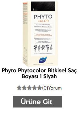 Phyto Phytocolor Bitkisel Saç Boyası 1 Siyah
