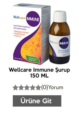 Wellcare Immune Şurup 150 ML
