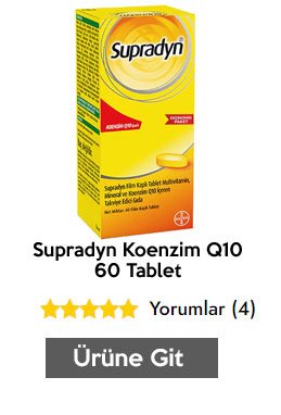 Supradyn Koenzim Q10 60 Tablet
