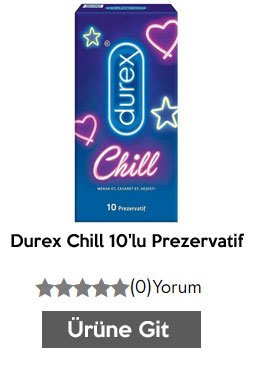 Durex Chill 10'lu Prezervatif
