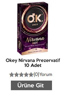 Okey Nirvana Prezervatif 10 Adet
