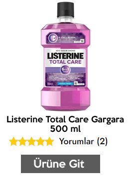 Listerine Total Care Gargara 500 ml

