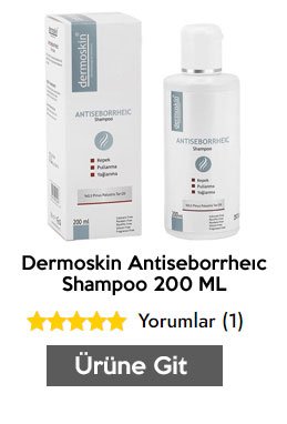 Dermoskin Antiseborrheıc Shampoo 200 ML Kepek Şampuanı
