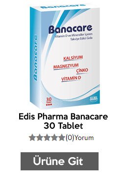 Edis Pharma Banacare 30 Tablet
