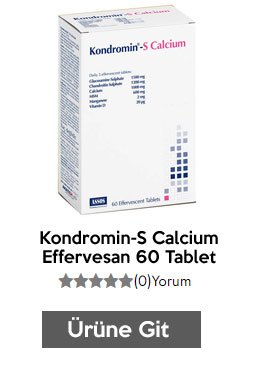 Kondromin-S Calcium Effervesan 60 Tablet
