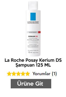 La Roche Posay Kerium DS Şampuan 125 ML Kepek Şampuanı
