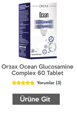 Orzax Ocean Glucosamine Complex 60 Tablet