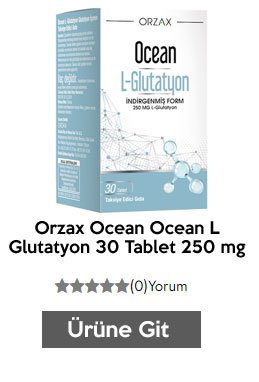 Orzax Ocean Ocean L Glutatyon 30 Tablet 250 mg