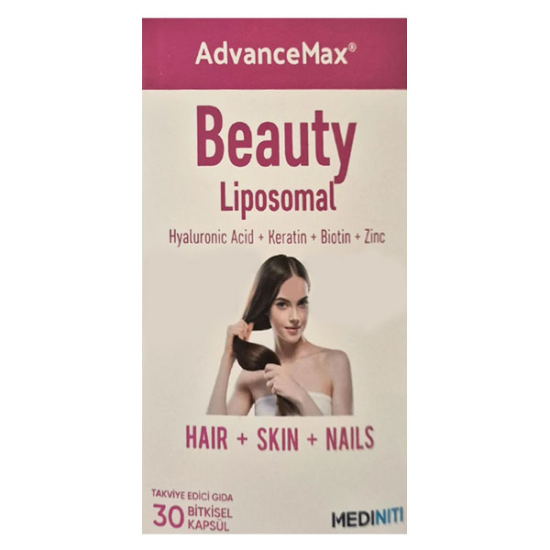 Advancemax Beauty Lipozomal Hyalüronik Asit Keratin Biotin Zn 30 Kapsül - 1