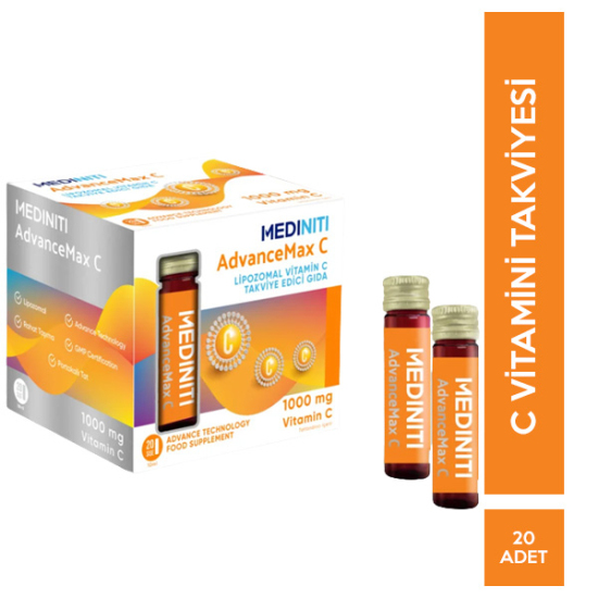Advancemax Lipozomal C Vitamini 10 ml x 20 Shot - 1