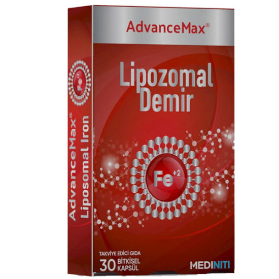 Advancemax Lipozomal Demir 30 Kapsül - 1