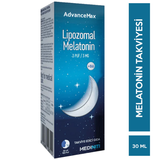 Advancemax Lipozomal Melatonin Sprey 3 mg 30 ML - 1