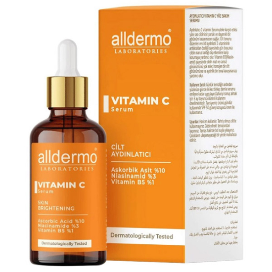 Alldermo Vitamin C Cilt Aydınlatıcı Serum 30 ml - 1