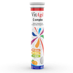 Allergo VitAgil C-omplex 20 Efervesan Tablet C Vitamini Takviyesi - Allergo
