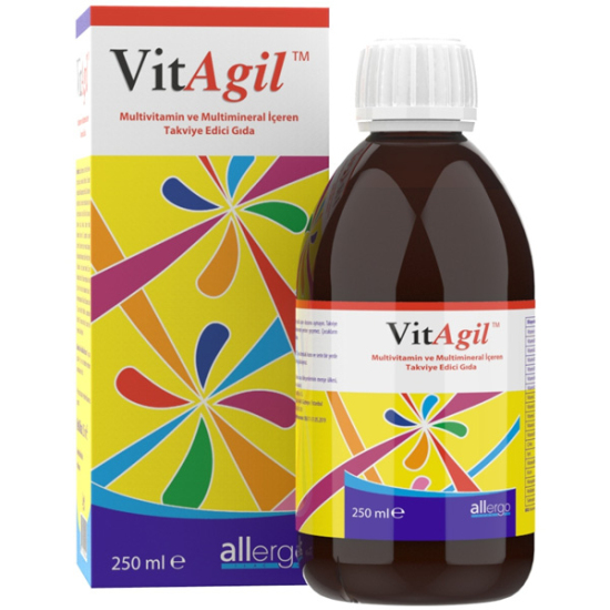 Allergo VitAgil Multivitamin Mineral Şurup 250 ML - 3