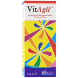 Allergo VitAgil Multivitamin Mineral Şurup 250 ML - Allergo