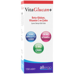 Allergo VitaGlucan Beta Glucan Vitamin Şurup 150 ml Beta Glukan Takviyesi - Allergo