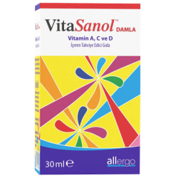 Allergo VitaSanol Drops ACD3 Damla 30 ML - Allergo