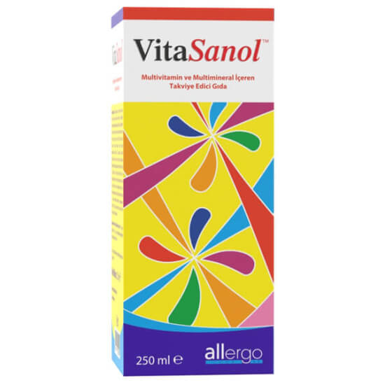 Allergo VitaSanol Multivitamin Mineral 250 ML - 1