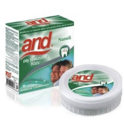 And Diş Parlatma Tozu Naneli 40 gr - And