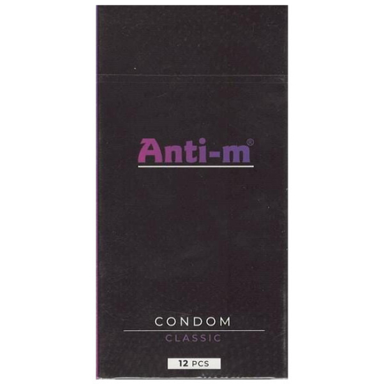 Anti M Prezervatif Normal 12 Adet - 1