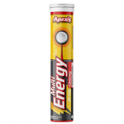 Apexis Multi Energy Ginseng 20 Efervesan Tablet - Apexis