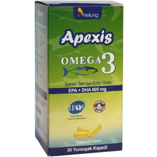 Apexis Omega 3 30 Yumuşak Kapsül - 1