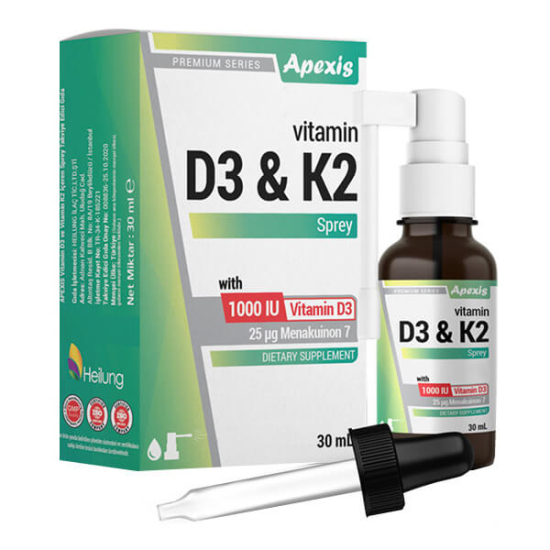 Apexis Vitamin D3 K2 30 ML - 1