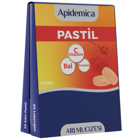 Apidemica Portakal Bal C Vitamini Pastil 24 Adet - 1