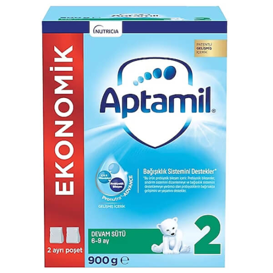 Aptamil Pronutra 2 Devam Sütü 900 gr Ekonomik Paket - 1