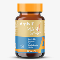 Argivit Man Bright 30 Tablet - Hekim İlaç