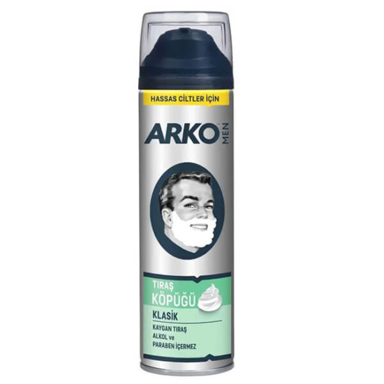 Arko Klasik Hassas Ciltler İçin Tıraş Köpüğü 200 ml - 1