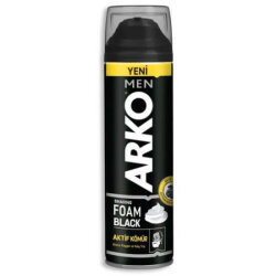 Arko Men Black Aktif Kömürlü Tıraş Köpüğü 200 ml - Arko
