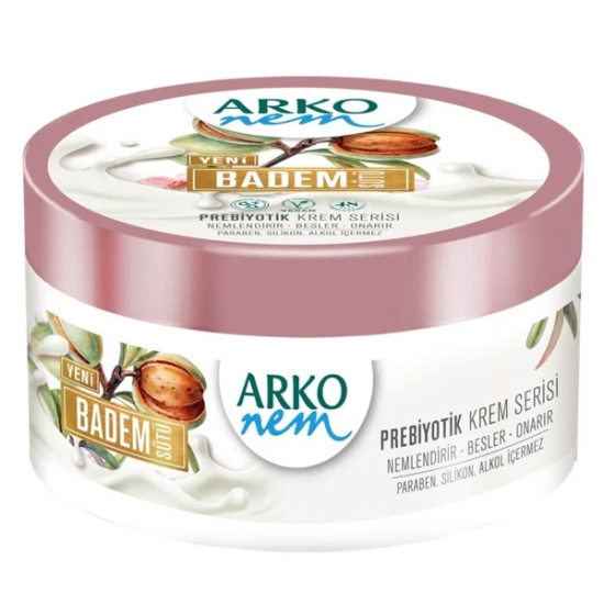 Arko Nem Prebiyotik Krem Serisi Badem Sütü 250 ml - 1