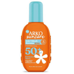 Arko Suncare Çok Yüksek Korumalı 200 ml 50 Faktör Güneş Spreyi - Arko