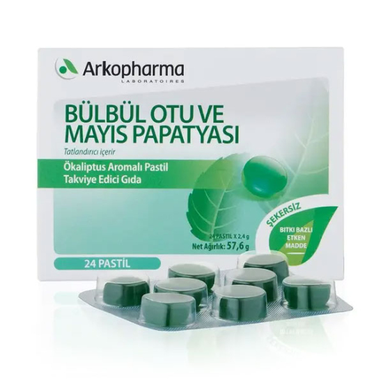 Arkopharma Ökaliptus Aromalı Pastil 24 Pastil - 1