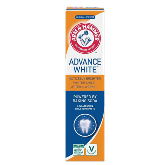 Arm Hammer Advance White Whitening For Up To 3 Shades In 6 Weeks 75 ml - 1