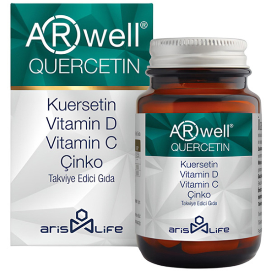 Arwell Quercetin 30 Tablet Kuersetin Takviyesi - 2